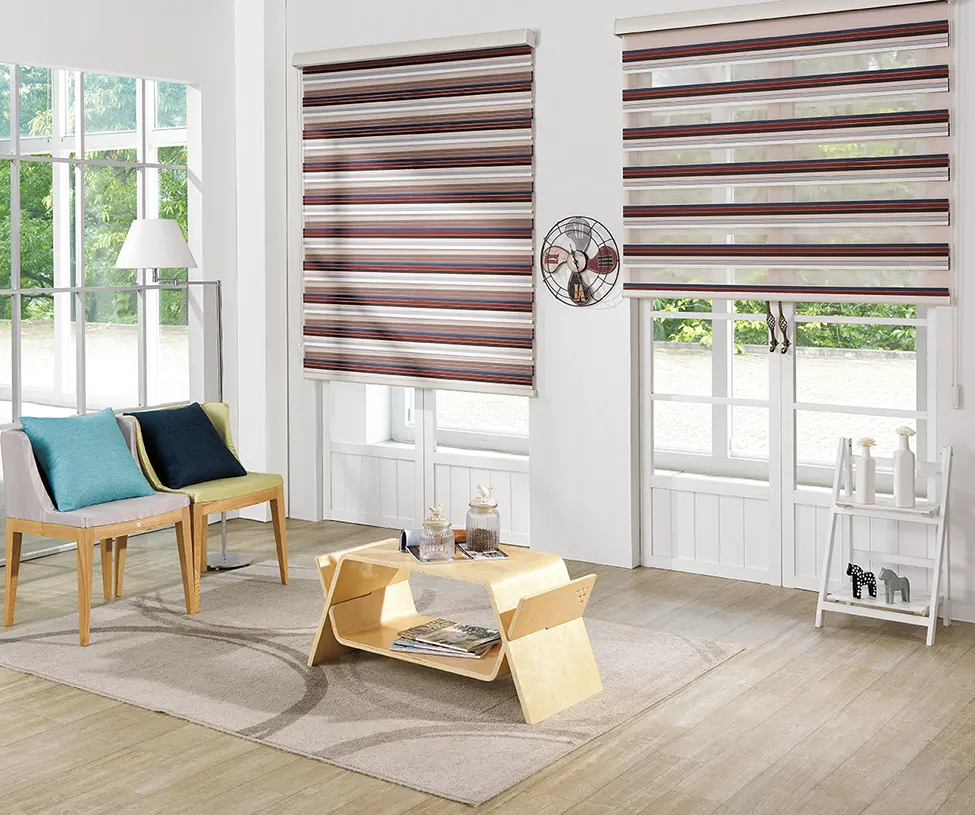 Doppelrollos mit Kassette